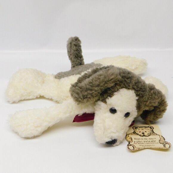 The Boyds Collection Ltd. Northrop Flatski Plush Puppy Dog Bears in the Attic - Picture 1 of 7